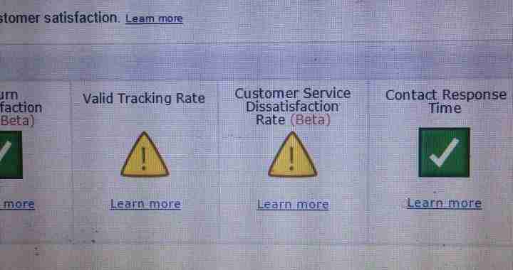 amazon valid tracking rate