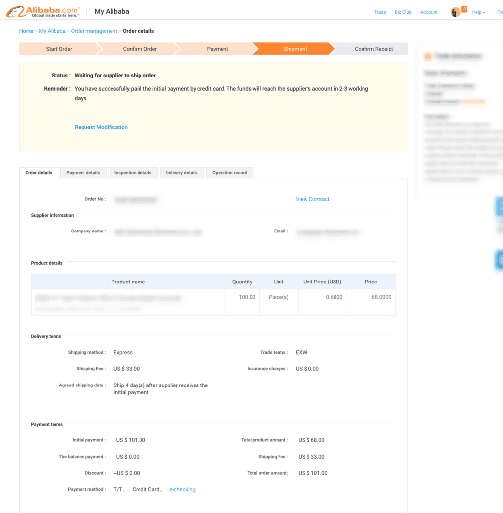ซื้อของใน Alibaba จ่ายยังไงดี? 3 how to pay alibaba supplier